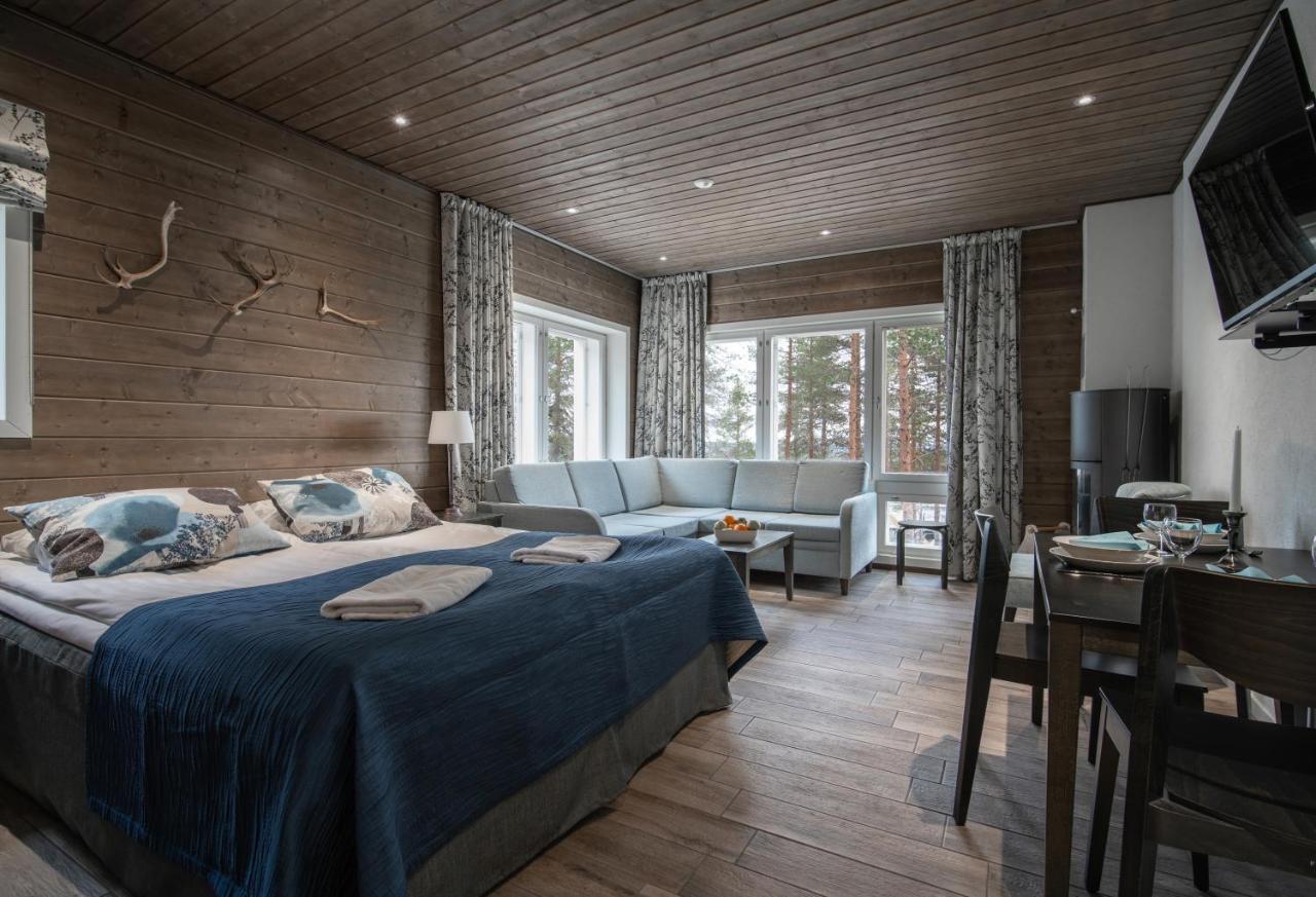 Ski-Inn Pyhaelinna Pyhätunturi Exteriér fotografie