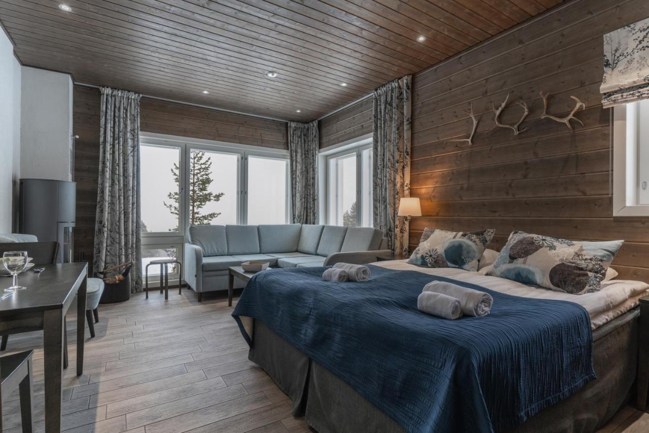 Ski-Inn Pyhaelinna Pyhätunturi Exteriér fotografie