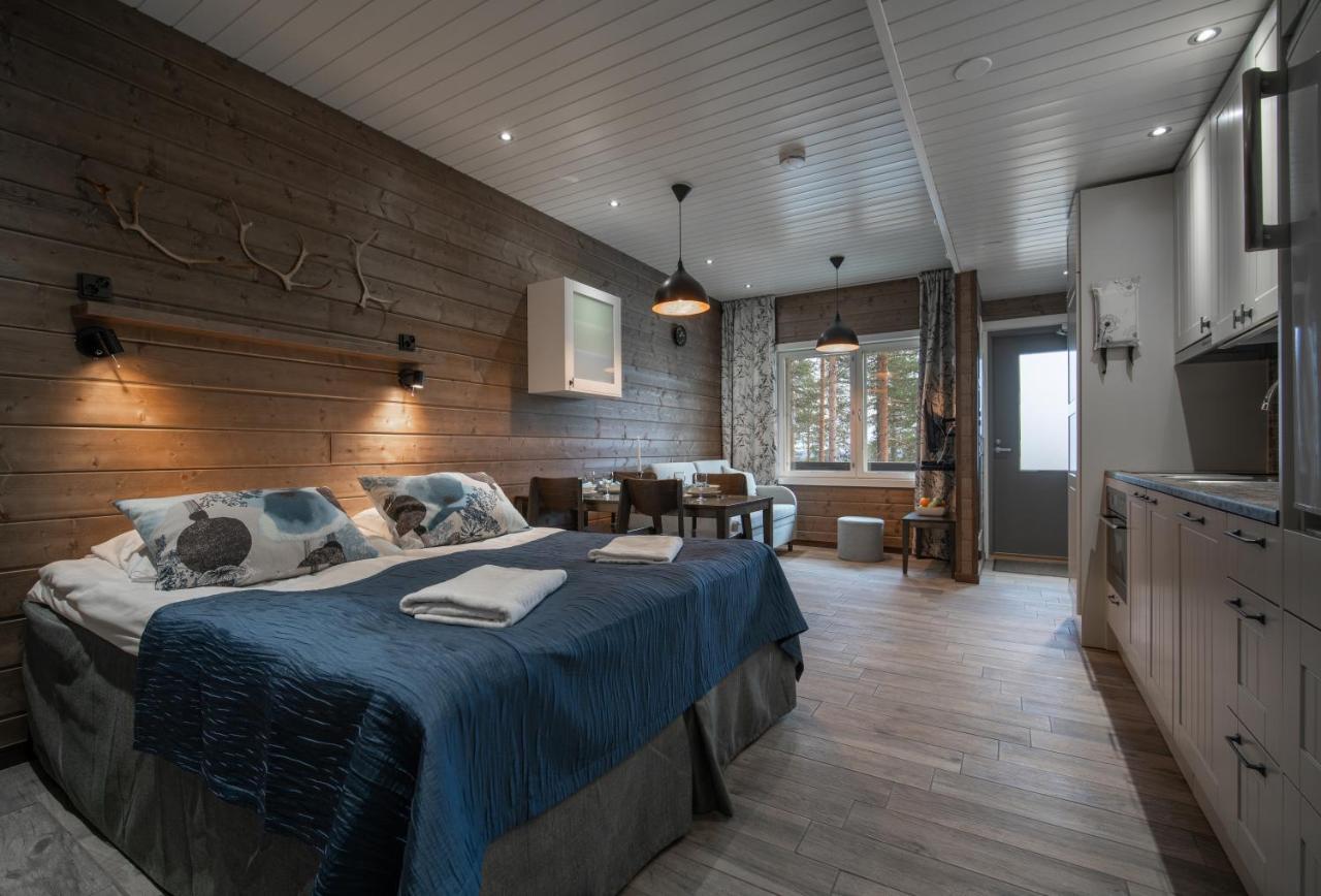 Ski-Inn Pyhaelinna Pyhätunturi Exteriér fotografie
