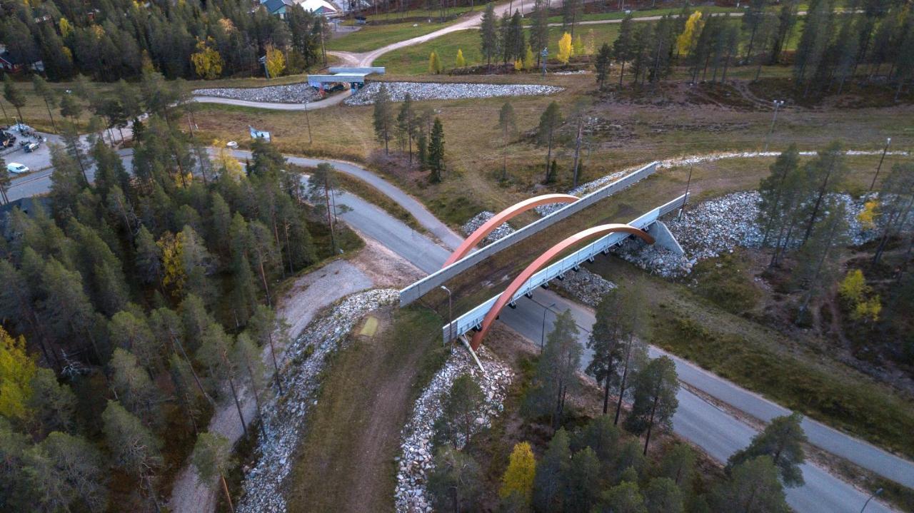 Ski-Inn Pyhaelinna Pyhätunturi Exteriér fotografie