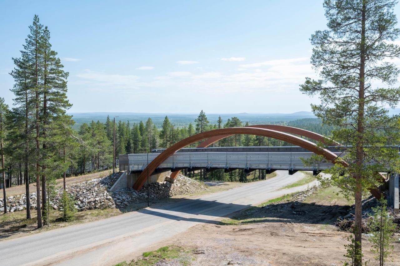 Ski-Inn Pyhaelinna Pyhätunturi Exteriér fotografie