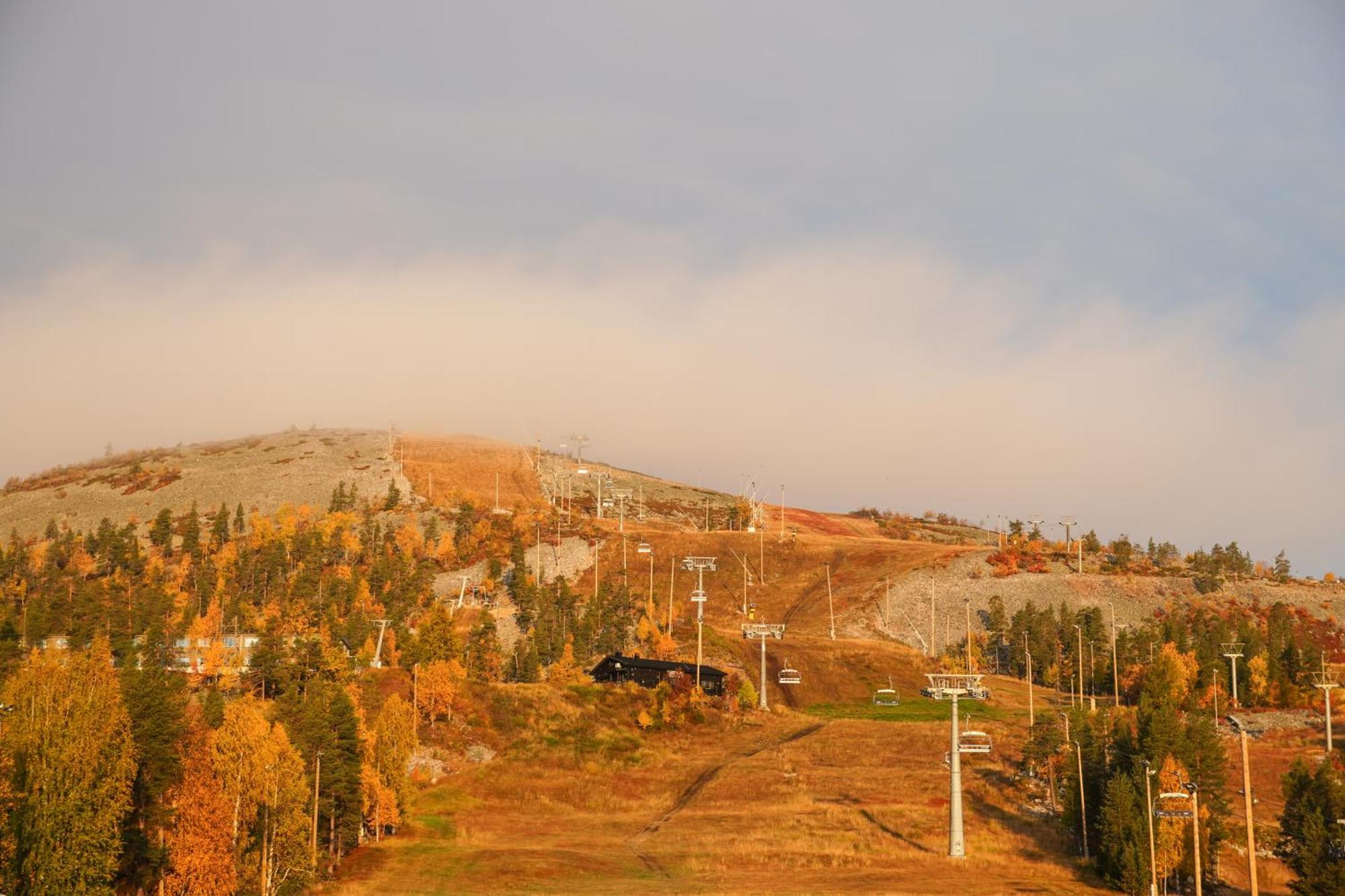 Ski-Inn Pyhaelinna Pyhätunturi Exteriér fotografie